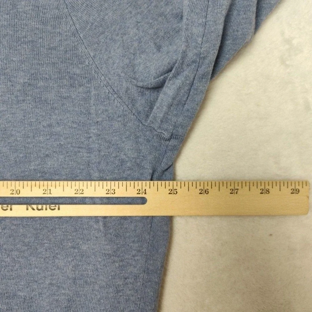 Polo Ralph Lauren Sweater Mens XL Blue V-Neck Pima Cotton Lightweight Pullover